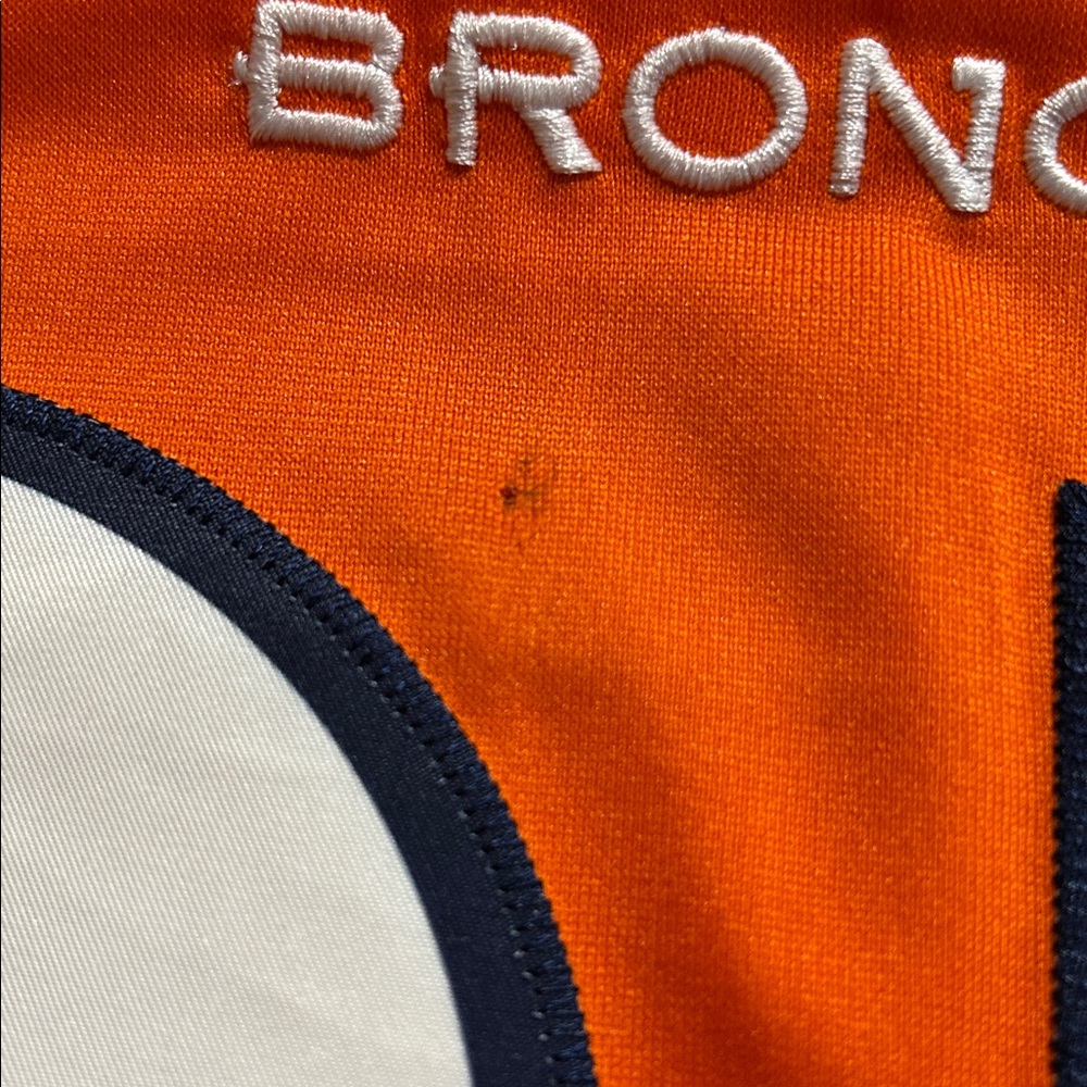 NFL Orange and Navy XXL Jersey Nike Wes Welker On Field Denver Broncos #83 - Picture 9 of 9